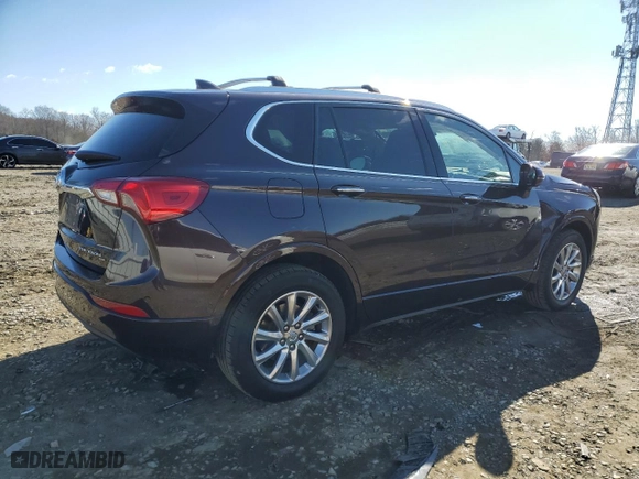2020 Buick Envision Essence with VIN LRBFX2SAXLD013423, listed as a Copart auction lot 47958405 with 61,243 mi miles and Salvage Title. Bid and sale history available at carsss.com. Image 3.