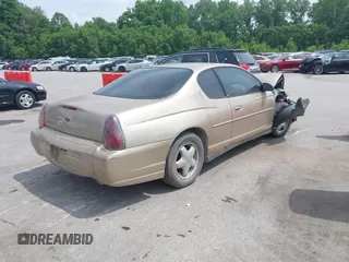 2004 Chevrolet Monte Carlo LS with VIN 2G1WW12E949340887, listed as a IAAI auction lot 39404025 with 224,193 mi miles. Bid and sale history available at carsss.com. Image 4.
