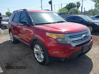 2014 Ford Explorer XLT with VIN 1FM5K7D82EGA59120, listed as a IAAI auction lot 42005255 with 159,791 mi miles. Bid and sale history available at carsss.com. Image 1.