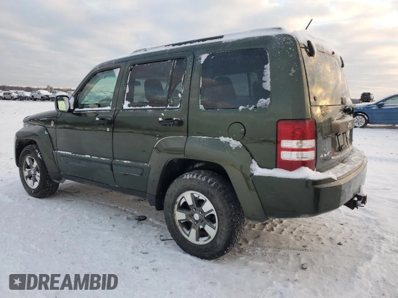 2008 Jeep Liberty Sport with VIN 1J8GN28K08W116897, listed as a Copart auction lot 84219814 with 188,478 mi miles and Clean Title. Bid and sale history available at DreamBid. Image 2.