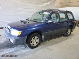 2001 Subaru Forester L with VIN JF1SF63591G766471, listed as a Copart auction lot 54726245 with 198,772 mi miles and Clean Title. Bid and sale history available at carsss.com. Image 1.