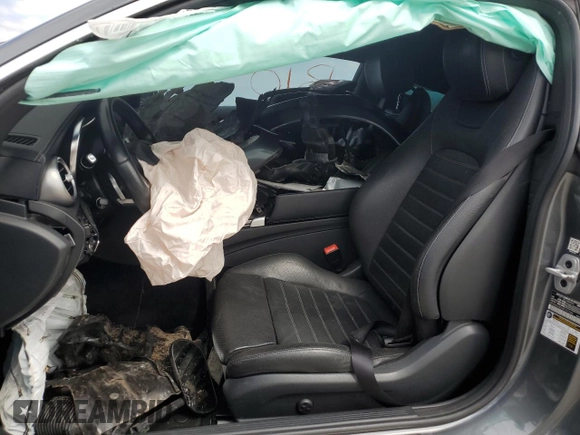2017 Mercedes-Benz C 300 with VIN WDDWJ4JB3HF331586, listed as a Copart auction lot 46244895 with 63,792 mi miles and Salvage Title. Bid and sale history available at carsss.com. Image 7.