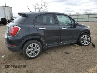 2016 FIAT 500X Easy z VIN ZFBCFYBT0GP364814, wystawiony jako Copart lot #53196965 z przebiegiem 90 990 mil mil oraz Czysty tytuł • Clean title. Historia ofert i sprzedaży dostępna na DreamBid. Obrazek 3.