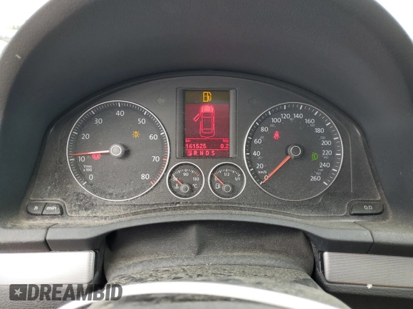 2008 Volkswagen Jetta z VIN 3VWRJ31K68M067231, wystawiony jako Copart lot #53196704 z przebiegiem 161 525 mil mil oraz Szkoda całkowita • Salvage title. Historia ofert i sprzedaży dostępna na DreamBid. Obrazek 9.