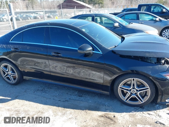 2020 Mercedes-Benz CLA with VIN W1K5J4HB3LN087535, listed as a IAAI auction lot 41480591 with 102,315 mi miles. Bid and sale history available at carsss.com. Image 13.