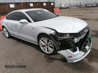 2016 Audi A7 3.0 Premium Plus with VIN WAUWGAFC6GN144188, listed as a IAAI auction lot 41824927 with 128,379 mi miles. Bid and sale history available at carsss.com. Image 13.