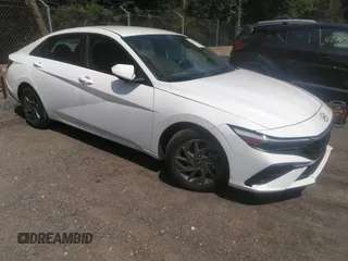 2024 Hyundai Elantra SEL with VIN KMHLM4DG8RU678626, listed as a IAAI auction lot 42794258 with 53,871 mi miles and . Bid and sale history available at DreamBid. Image 1.