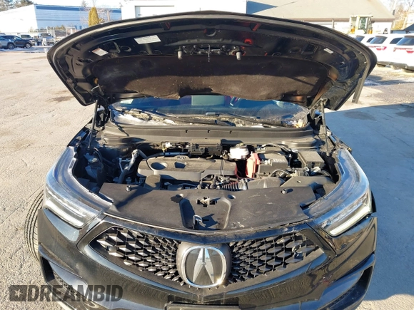 2019 Acura RDX w/A-Spec Pkg with VIN 5J8TC2H69KL005175, listed as a IAAI auction lot 41469189 with 98,827 mi miles. Bid and sale history available at carsss.com. Image 10.
