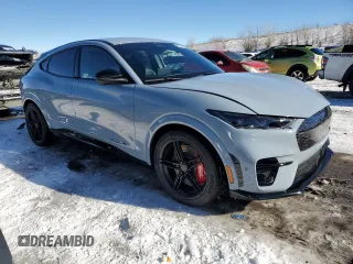 2024 Ford Mustang Mach-E GT with VIN 3FMTK4SXXRMA20187, listed as a Copart auction lot 88253255 with 3,464 mi miles and Salvage Title. Bid and sale history available at DreamBid. Image 4.