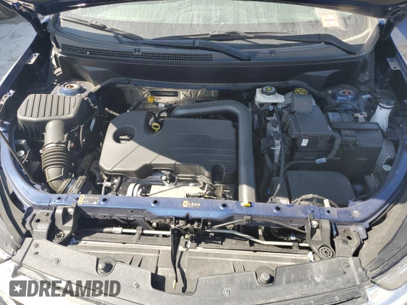 2023 Chevrolet Equinox LT with VIN 3GNAXKEG2PL110005, listed as a Copart auction lot 50796955 with 15,534 mi miles and Clean Title. Bid and sale history available at DreamBid. Image 11.