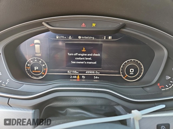 2018 Audi allroad A4 Premium with VIN WA17NAF43JA224529, listed as a Copart auction lot 51789015 with 82,198 mi miles and Salvage Title. Bid and sale history available at DreamBid. Image 9.