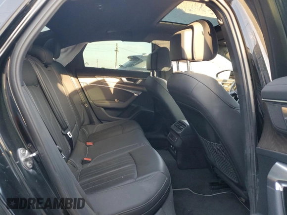 2019 Audi A6 Premium with VIN WAUK2AF2XKN035505, listed as a Copart auction lot 63650464 with 56,049 mi miles and Salvage Title. Bid and sale history available at carsss.com. Image 10.