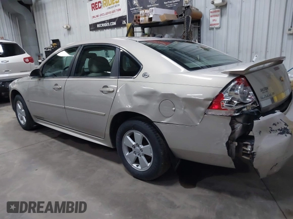 2009 Chevrolet Impala LT with VIN 2G1WT57K391188819, listed as a IAAI auction lot 41934884 with 139,682 mi miles and . Bid and sale history available at DreamBid. Image 3.