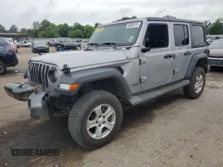 2019 Jeep Wrangler Unlimited Sport S z VIN 1C4HJXDN4KW567133, wystawiony jako Copart lot #60889245 z przebiegiem 119 971 mil mil oraz Szkoda całkowita • Salvage title. Historia ofert i sprzedaży dostępna na DreamBid. Obrazek 1.