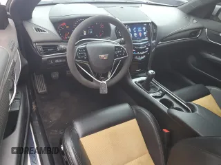 2017 Cadillac ATS-V with VIN 1G6AN1RY8H0160646, listed as a Copart auction lot 84996484 with 62,770 mi miles and Salvage Title. Bid and sale history available at carsss.com. Image 8.