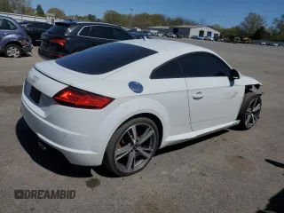 2022 Audi TT with VIN TRUAEAFV4N1005885, listed as a Copart auction lot 53114645 with 37,306 mi miles and Salvage title. Bid and sale history available at DreamBid. Image 3.