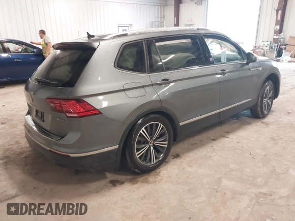 2024 Volkswagen Tiguan Wolfsburg Edition with VIN 3VVAB7AX3RM219372, listed as a IAAI auction lot 42449019 with 2,390 mi miles and . Bid and sale history available at DreamBid. Image 4.