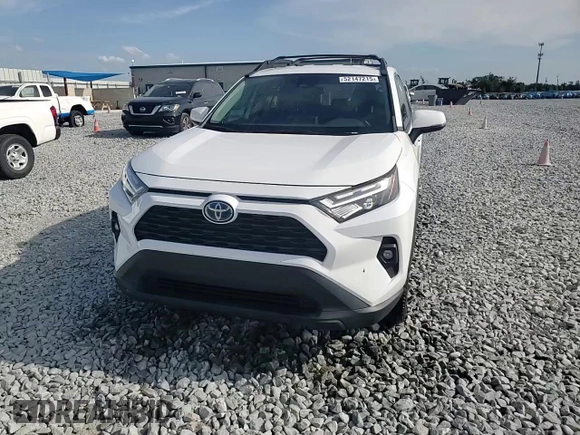 2023 Toyota RAV4 Hybrid XLE with VIN 2T3UWRFVXPW155250, listed as a Copart auction lot 52147215 with 27,176 mi miles and Non repairable. Bid and sale history available at DreamBid. Image 15.