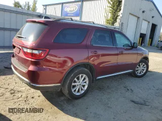 2019 Dodge Durango SXT Plus with VIN 1C4RDHAG3KC836330, listed as a Copart auction lot 44139605 with 49,588 mi miles and Salvage Title. Bid and sale history available at DreamBid. Image 3.