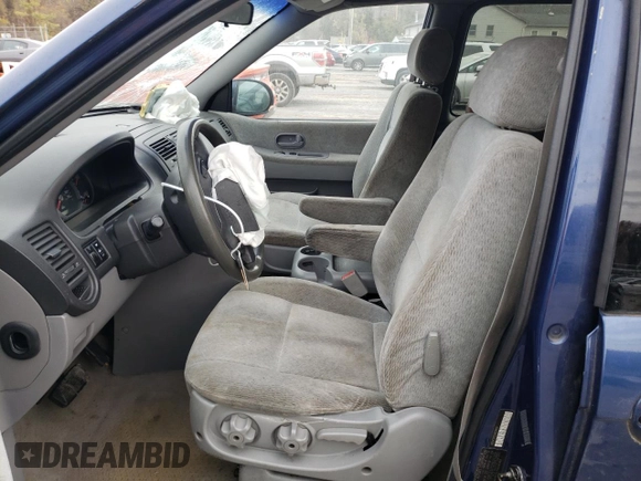 2005 Kia Sedona LX with VIN KNDUP131356628968, listed as a Copart auction lot 80255874 with 223,761 mi miles and Salvage Title. Bid and sale history available at carsss.com. Image 7.