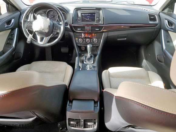 2014 Mazda Mazda6 i Grand Touring with VIN JM1GJ1W61E1130450, listed as a Copart auction lot 49347385 with 83127 miles and Salvage Title. Bid and sale history available at carsss.com. Image 8.