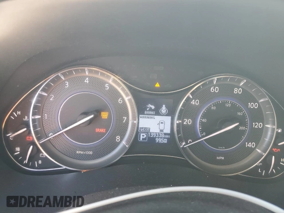 2013 Infiniti QX56 with VIN JN8AZ2NF4D9530738, listed as a Copart auction lot 77747064 with 139,338 mi miles and Salvage Title. Bid and sale history available at carsss.com. Image 9.