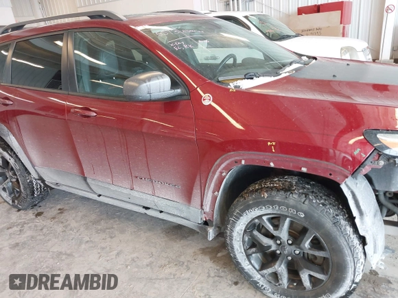 2016 Jeep Cherokee Trailhawk with VIN 1C4PJMBBXGW135138, listed as a IAAI auction lot 41595718 with 267,058 mi miles and . Bid and sale history available at DreamBid. Image 18.