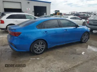 2024 Kia Forte GT-Line with VIN 3KPF54AD3RE737105, listed as a Copart auction lot 43617455 with 40,238 mi miles and Salvage Title. Bid and sale history available at carsss.com. Image 3.