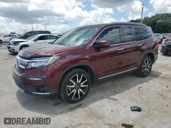 2019 Honda Pilot Touring 7-Passenger with VIN 5FNYF6H6XKB094020, listed as a Copart auction lot 61460255 with 135,149 mi miles and Salvage title. Bid and sale history available at DreamBid. Image 1.