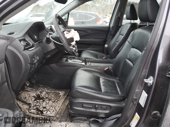 2022 Honda Pilot Touring 7-Passenger with VIN 5FNYF6H64NB014327, listed as a Copart auction lot 45166475 with 66,779 mi miles and Salvage Title. Bid and sale history available at carsss.com. Image 7.