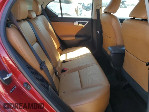 2012 Lexus CT 200h with VIN JTHKD5BH3C2084254, listed as a Copart auction lot 57202665 with 183,581 mi miles and Non repairable. Bid and sale history available at DreamBid. Image 10.