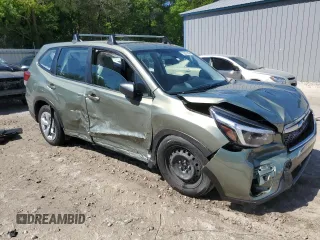 2021 Subaru Forester with VIN JF2SKAAC8MH412953, listed as a Copart auction lot 52617455 with 31,330 mi miles and Non repairable. Bid and sale history available at DreamBid. Image 4.