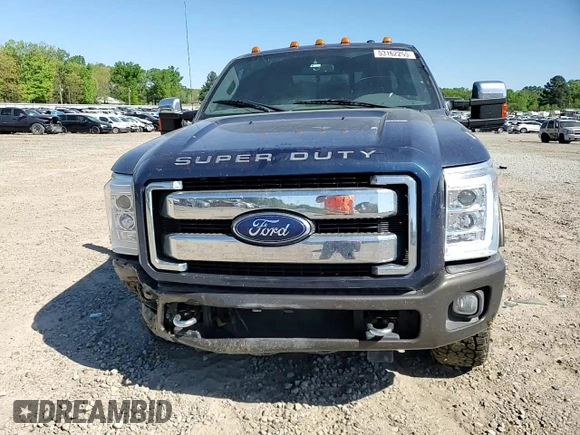 2016 Ford F-350 Platinum with VIN 1FT8W3BT9GEB51717, listed as a Copart auction lot 53162255 with 212,888 mi miles and Clean title. Bid and sale history available at DreamBid. Image 11.