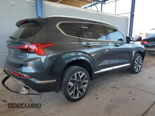 2023 Hyundai Santa Fe Calligraphy with VIN 5NMS5DAL4PH572306, listed as a Copart auction lot 57300625 with 23,957 mi miles and Salvage title. Bid and sale history available at DreamBid. Image 3.