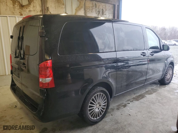 2018 Mercedes-Benz Metris Passenger Van with VIN WD4PG2EE6J3346005, listed as a Copart auction lot 86134974 with 107,416 mi miles and Salvage Title. Bid and sale history available at carsss.com. Image 3.
