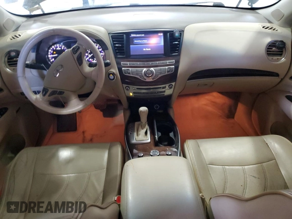 2014 Infiniti QX60 with VIN 5N1AL0MM0EC509273, listed as a Copart auction lot 55065875 with 153,349 mi miles and Salvage Title. Bid and sale history available at DreamBid. Image 8.