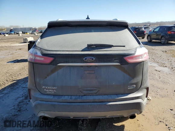 2019 Ford Edge SEL with VIN 2FMPK4J90KBC24380, listed as a Copart auction lot 46862135 with 67,905 mi miles and Salvage title. Bid and sale history available at DreamBid. Image 6.