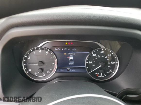 2022 Nissan Titan SV with VIN 1N6AA1EE5NN104390, listed as a Copart auction lot 51610705 with 53,129 mi miles and Salvage title. Bid and sale history available at DreamBid. Image 9.