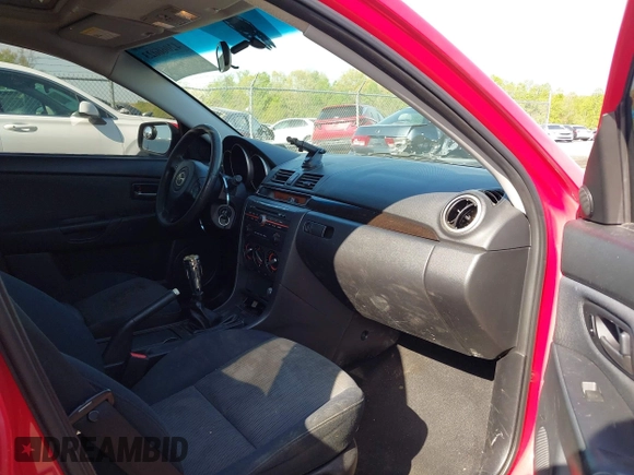 2008 Mazda 3 i Touring with VIN JM1BK12G081873689, listed as a IAAI auction lot 42066023 with 209,280 mi miles and . Bid and sale history available at carsss.com. Image 5.