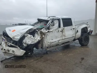 2016 GMC Sierra 3500HD Denali z VIN 1GT42YE88GF151510, wystawiony jako Copart lot #47925555 z przebiegiem Nie podano mil oraz Nie do naprawy • Non repairable. Historia ofert i sprzedaży dostępna na DreamBid. Obrazek 1.