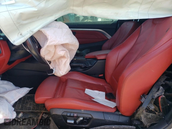 2016 BMW 4 Series 435i with VIN WBA3R1C57GK529554, listed as a Copart auction lot 47603145 with Not provided miles and Salvage title. Bid and sale history available at DreamBid. Image 7.