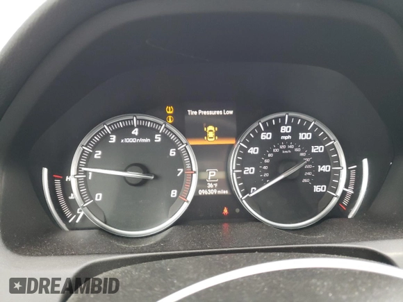 2017 Acura TLX w/Technology Pkg with VIN 19UUB1F58HA009864, listed as a Copart auction lot 88656605 with 96,309 mi miles and Salvage Title. Bid and sale history available at carsss.com. Image 9.