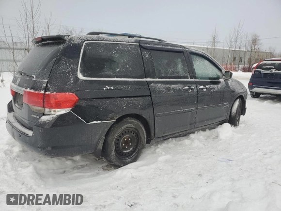 2009 Honda Odyssey Touring with VIN 5FNRL38819B504758, listed as a Copart auction lot 85096524 with Not Provided miles and Salvage Title. Bid and sale history available at carsss.com. Image 3.