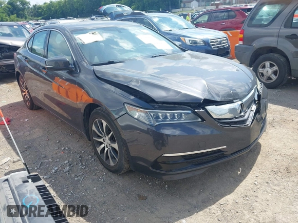2016 Acura TLX with VIN 19UUB1F37GA006595, listed as a IAAI auction lot 42610775 with 102,177 mi miles and . Bid and sale history available at DreamBid. Image 1.
