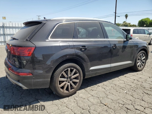 2018 Audi Q7 Premium Plus with VIN WA1LAAF70JD028163, listed as a Copart auction lot 61989305 with 191,095 mi miles and Clean title. Bid and sale history available at DreamBid. Image 3.