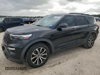 2020 Ford Explorer ST with VIN 1FM5K8GC1LGA80124, listed as a Copart auction lot 54865575 with 95,477 mi miles and Salvage Title. Bid and sale history available at carsss.com. Image 1.