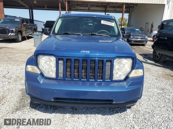 2010 Jeep Liberty Sport with VIN 1J4PN2GK3AW167822, listed as a Copart auction lot 55205355 with 175,510 mi miles and Salvage Title. Bid and sale history available at DreamBid. Image 5.