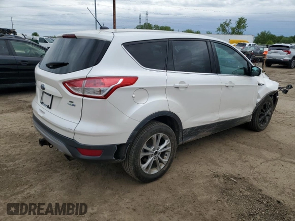 2014 Ford Escape SE z VIN 1FMCU9G96EUD93590, wystawiony jako Copart lot #57810015 z przebiegiem 146 919 mil mil oraz Czysty tytuł • Clean title. Historia ofert i sprzedaży dostępna na DreamBid. Obrazek 3.