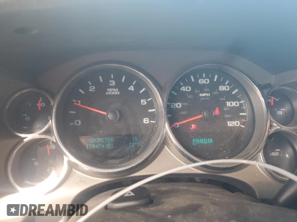 2012 Chevrolet Silverado 1500 LT with VIN 1GCNKSE03CZ142394, listed as a Copart auction lot 69772854 with 178,474 mi miles and Salvage Title. Bid and sale history available at DreamBid. Image 9.