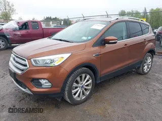 2017 Ford Escape Titanium with VIN 1FMCU0JD3HUB20846, listed as a IAAI auction lot 42182260 with 28,610 mi miles and . Bid and sale history available at DreamBid. Image 21.